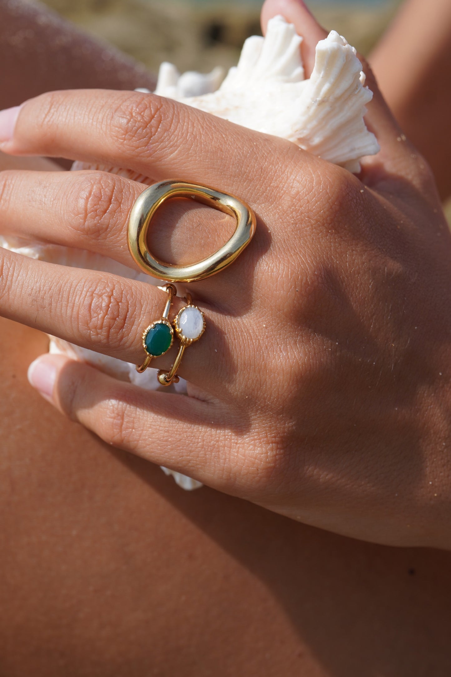 Bague Mya dorée