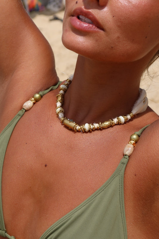Collier Kiara blanc