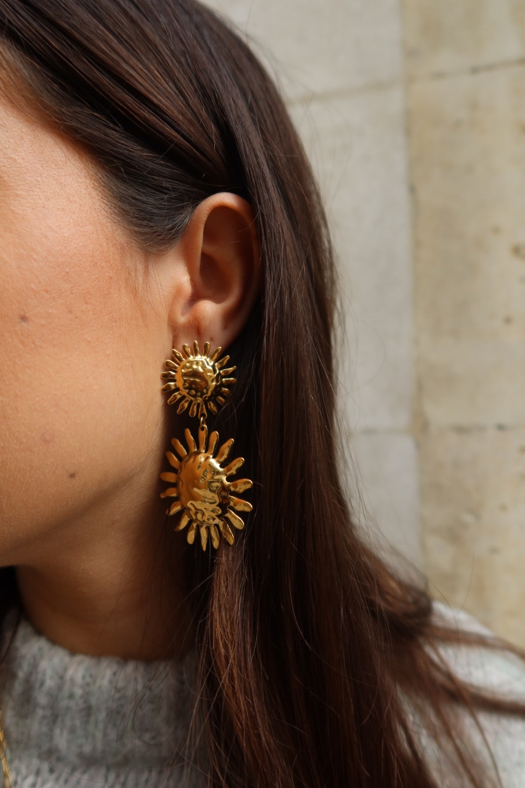 Boucles d’oreilles Sun