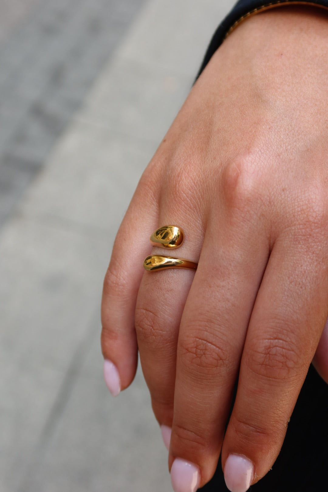 Bague Camilla dorée