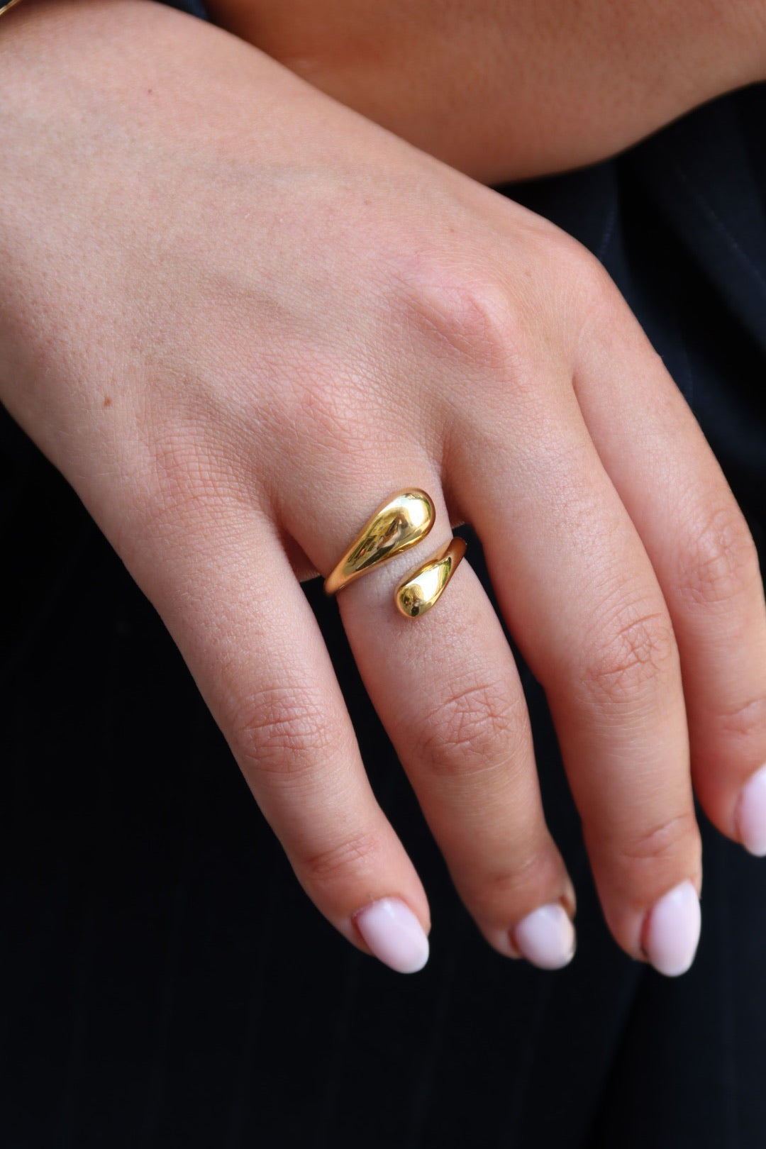 Bague Camilla dorée