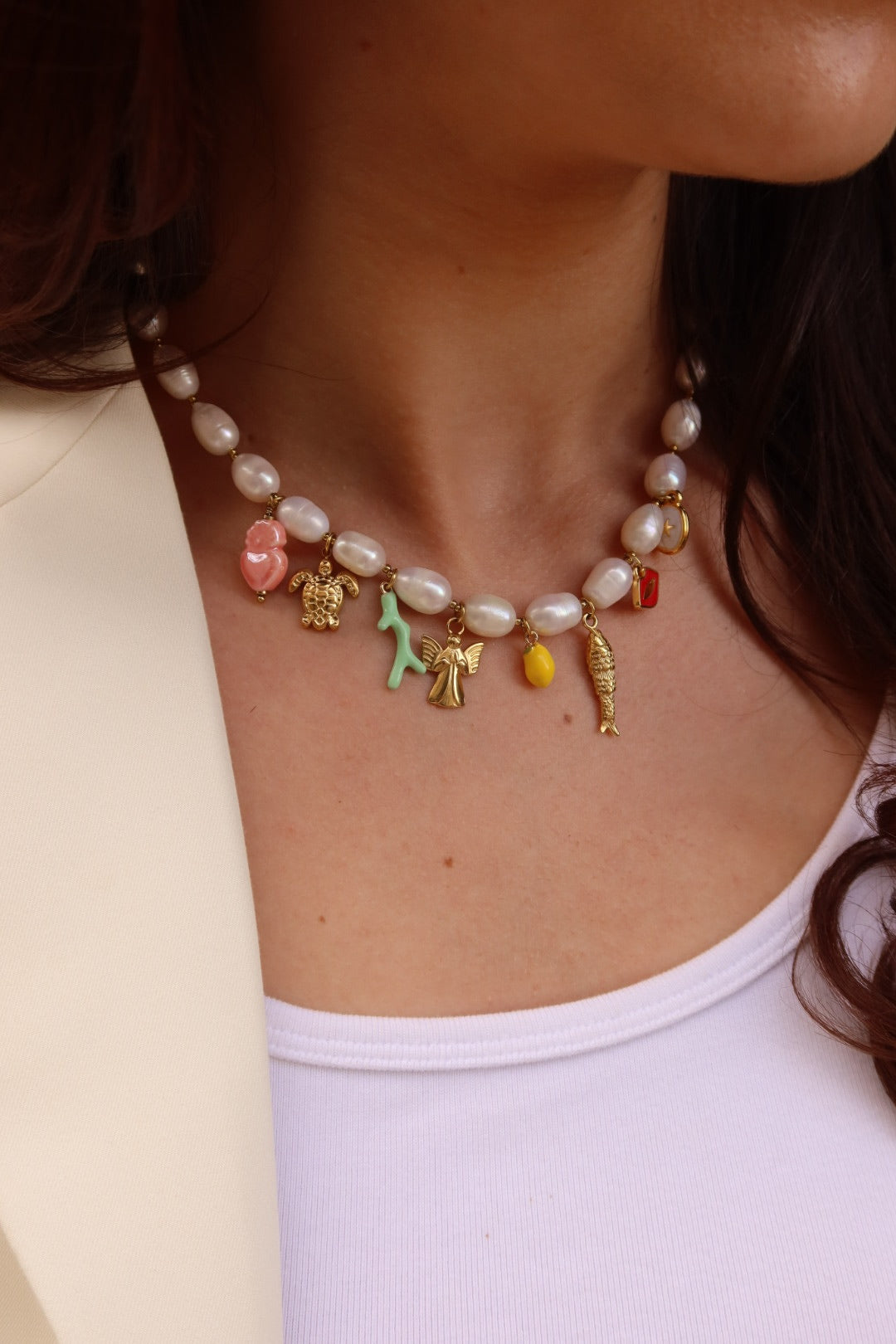 Collier Pearl personnalisable