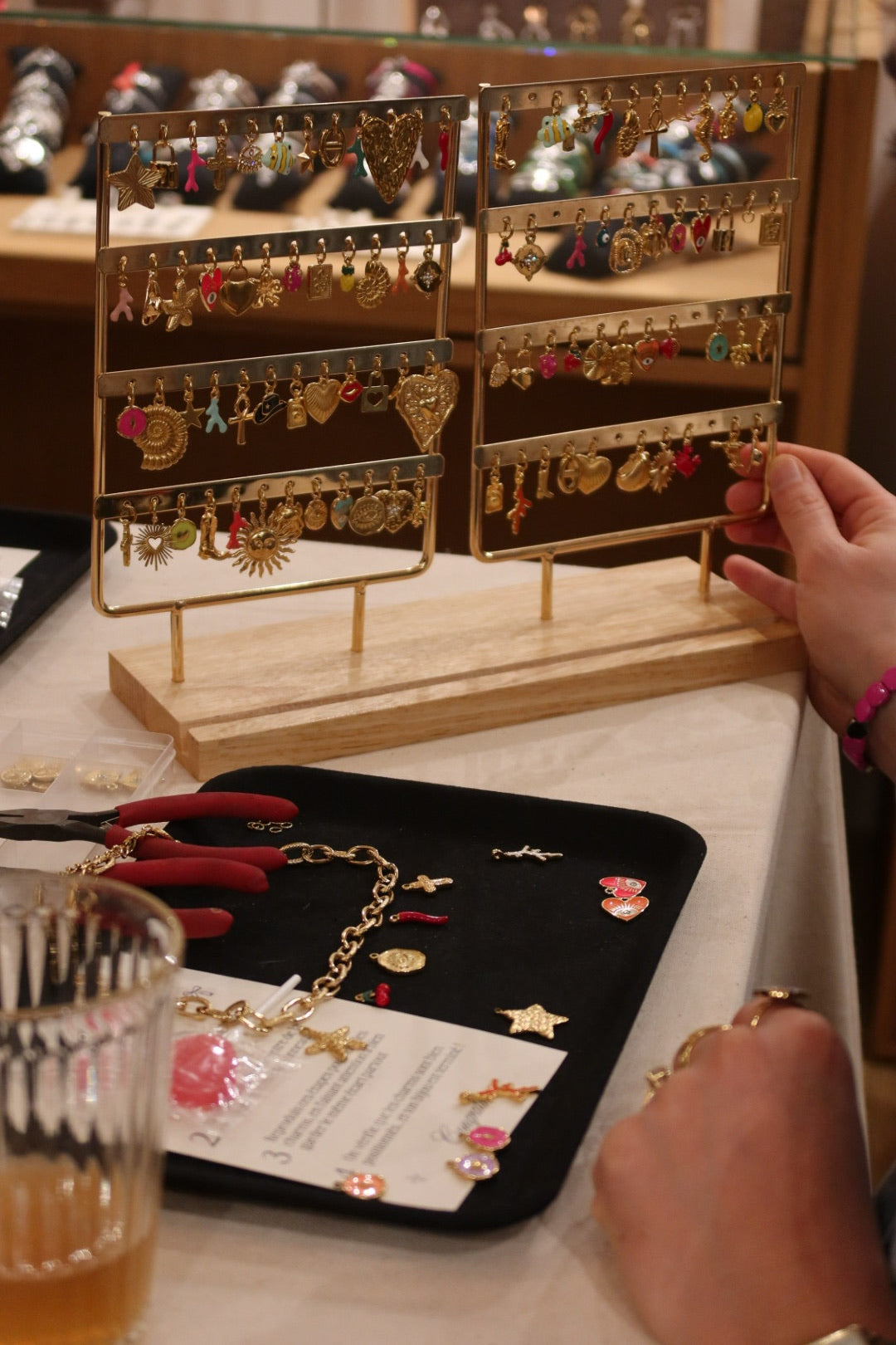 Atelier création bijoux charms