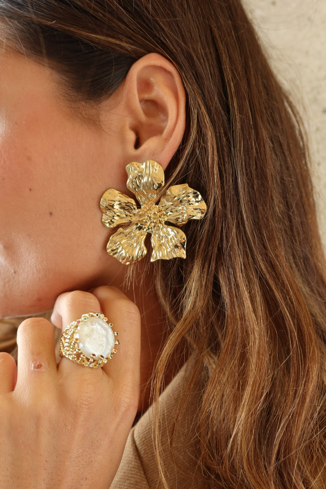 Boucles fleurs
