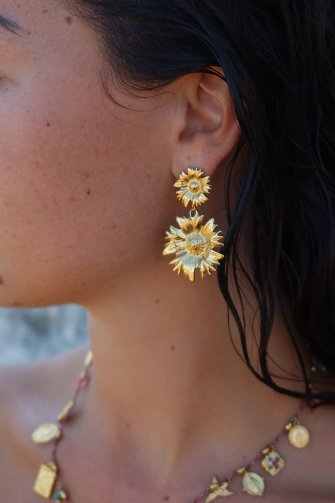 Boucles d’oreilles Flor