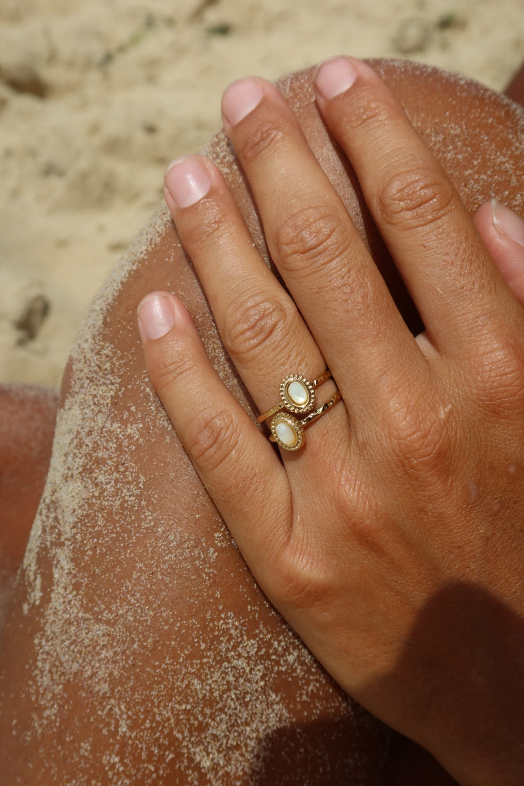 Bague Lola blanche