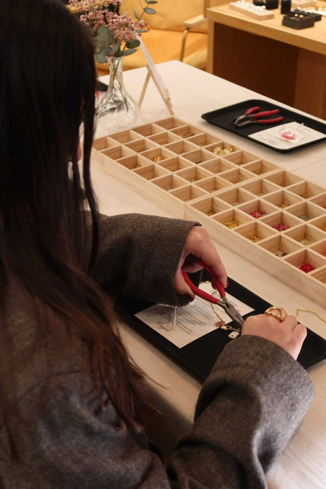 Atelier création bijoux charms