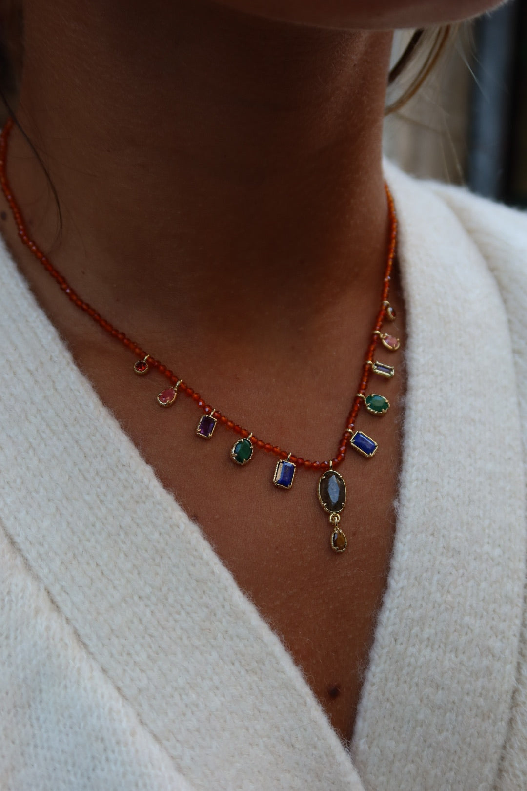 Collier Nova orange