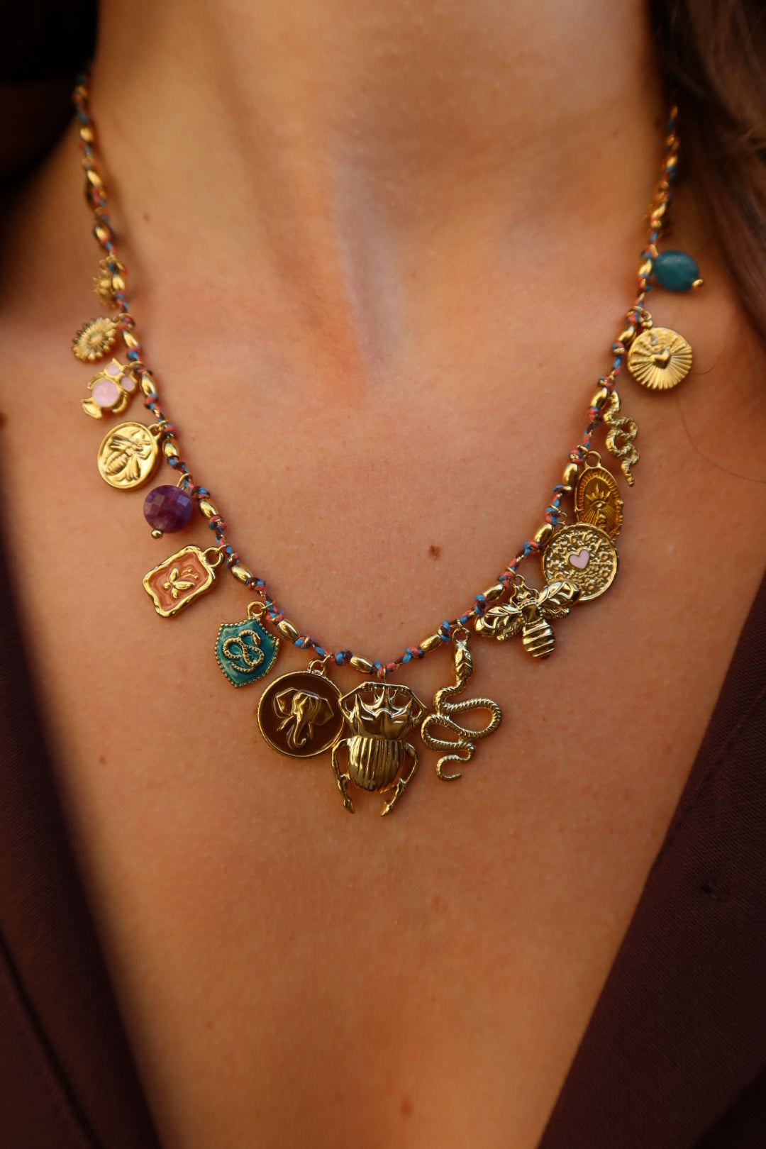 Collier scarlette