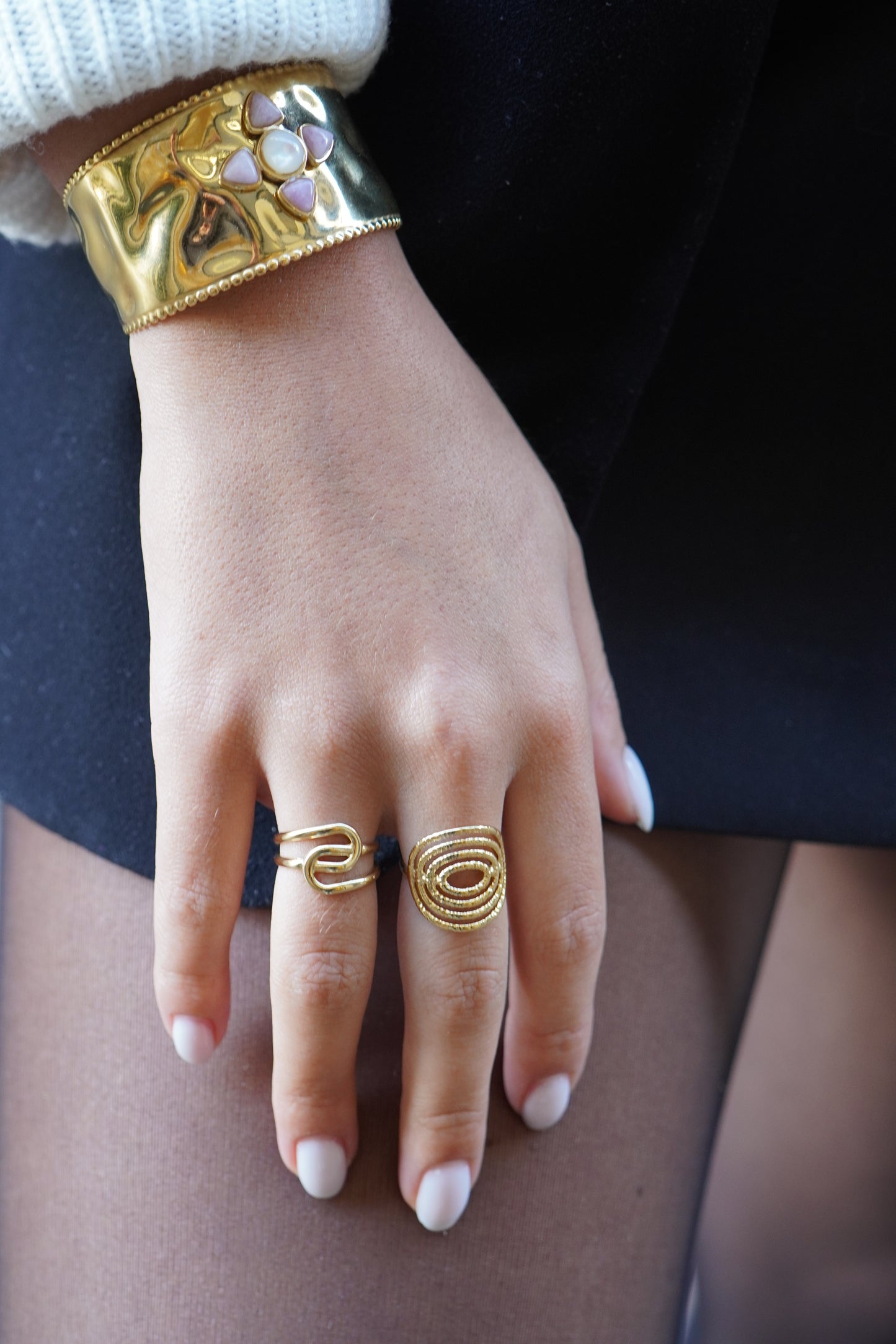 Bague Eline dorée