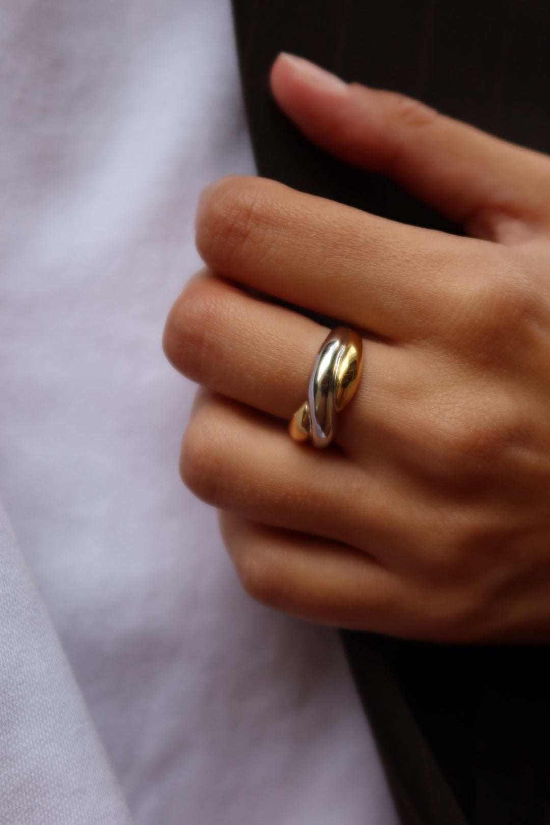 Bague Clemence Bicolore