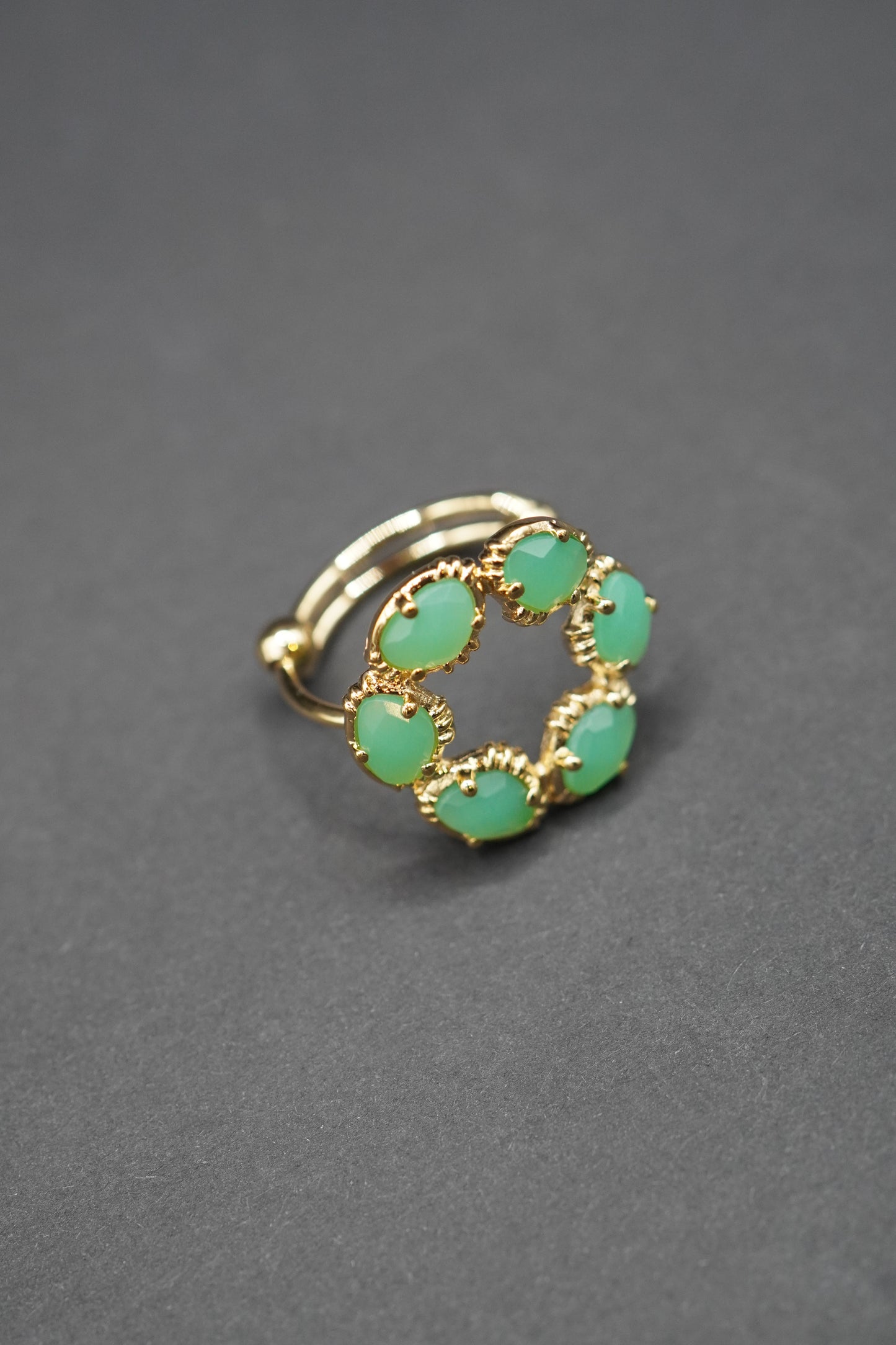 Bague Alba Chrysoprase