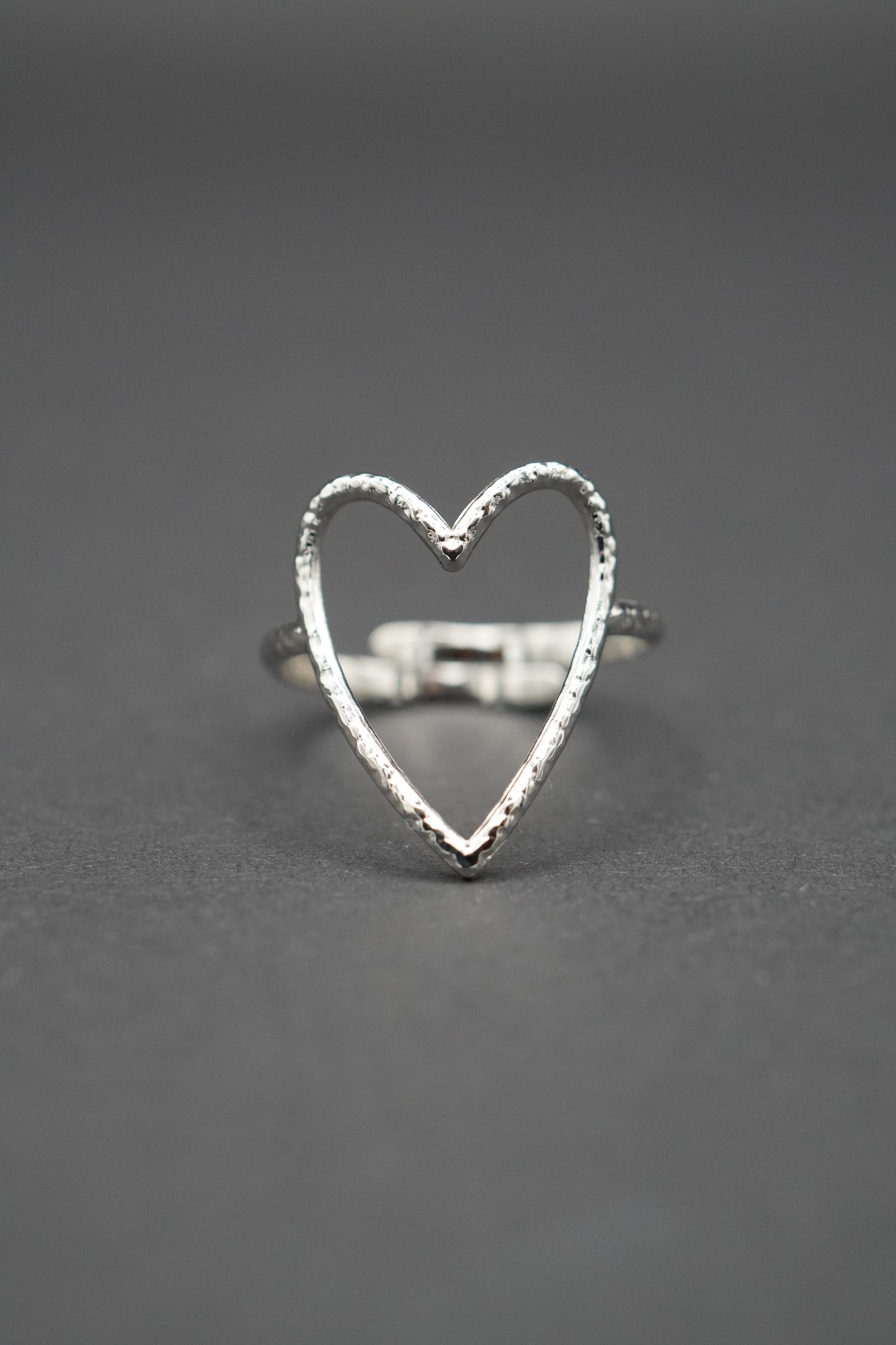 Bague Cupidon argentée