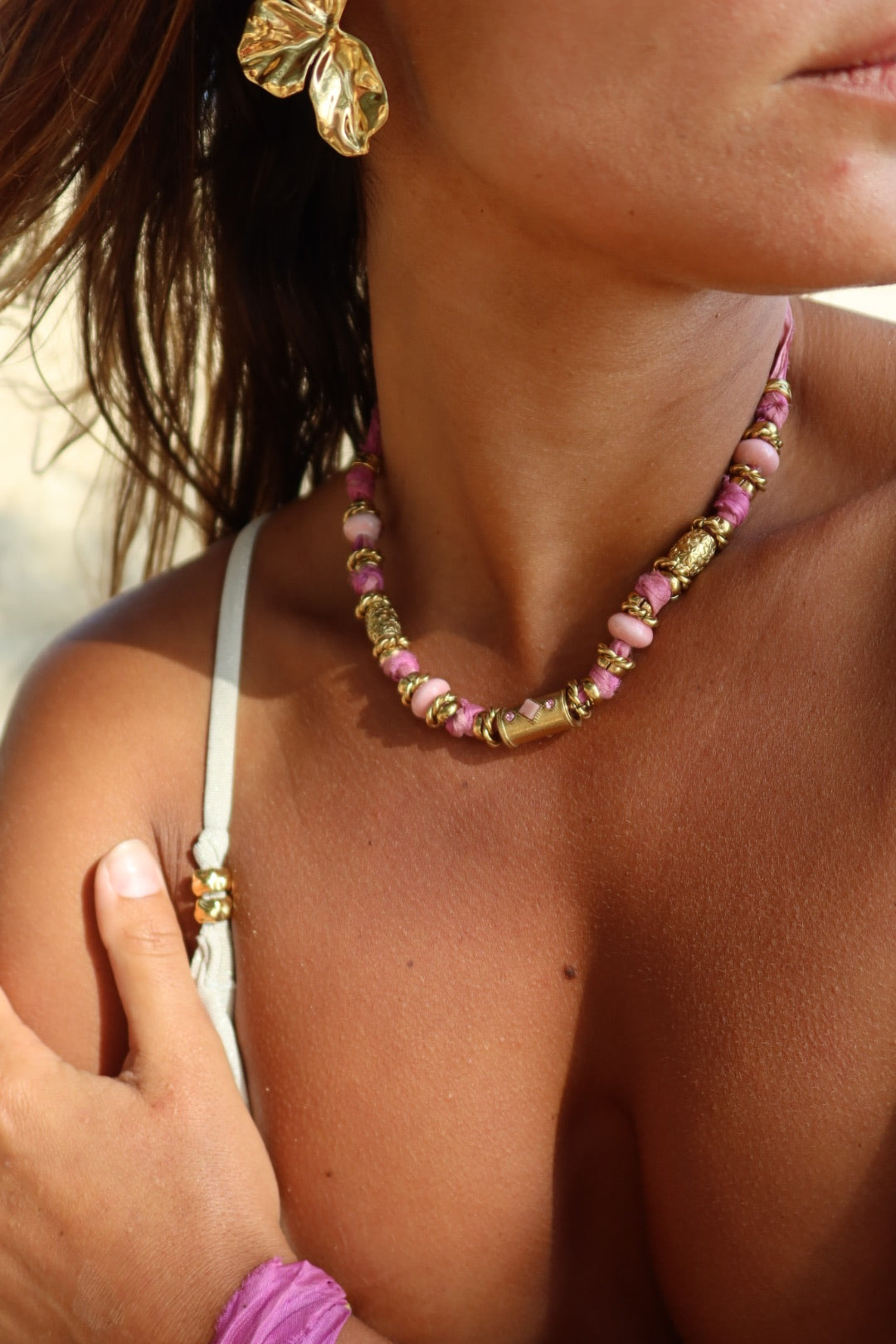 Collier Kiara rose