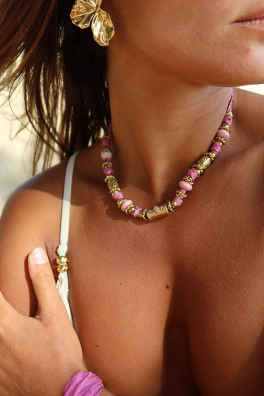Collier Kiara rose