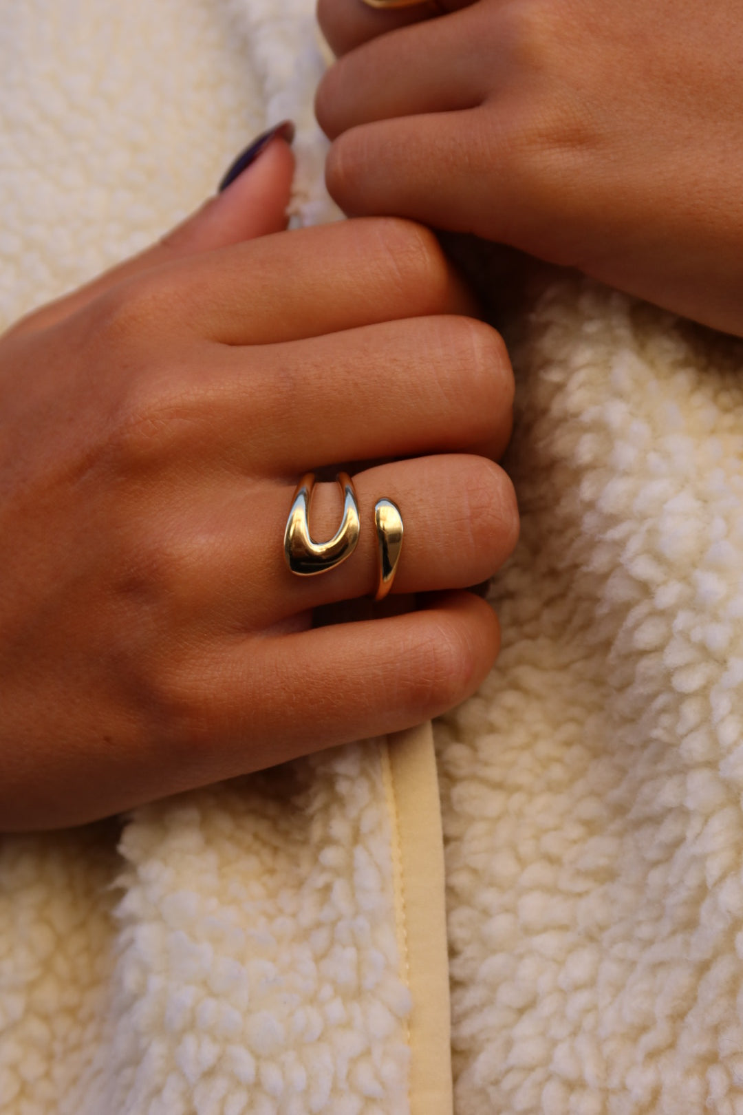 Bague Era dorée