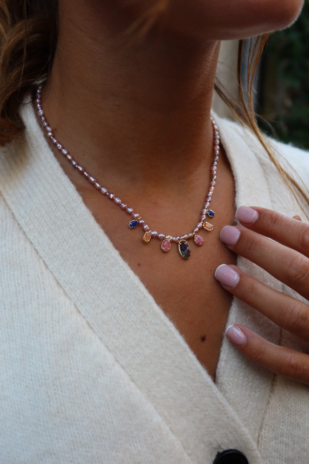 Collier Nova perles
