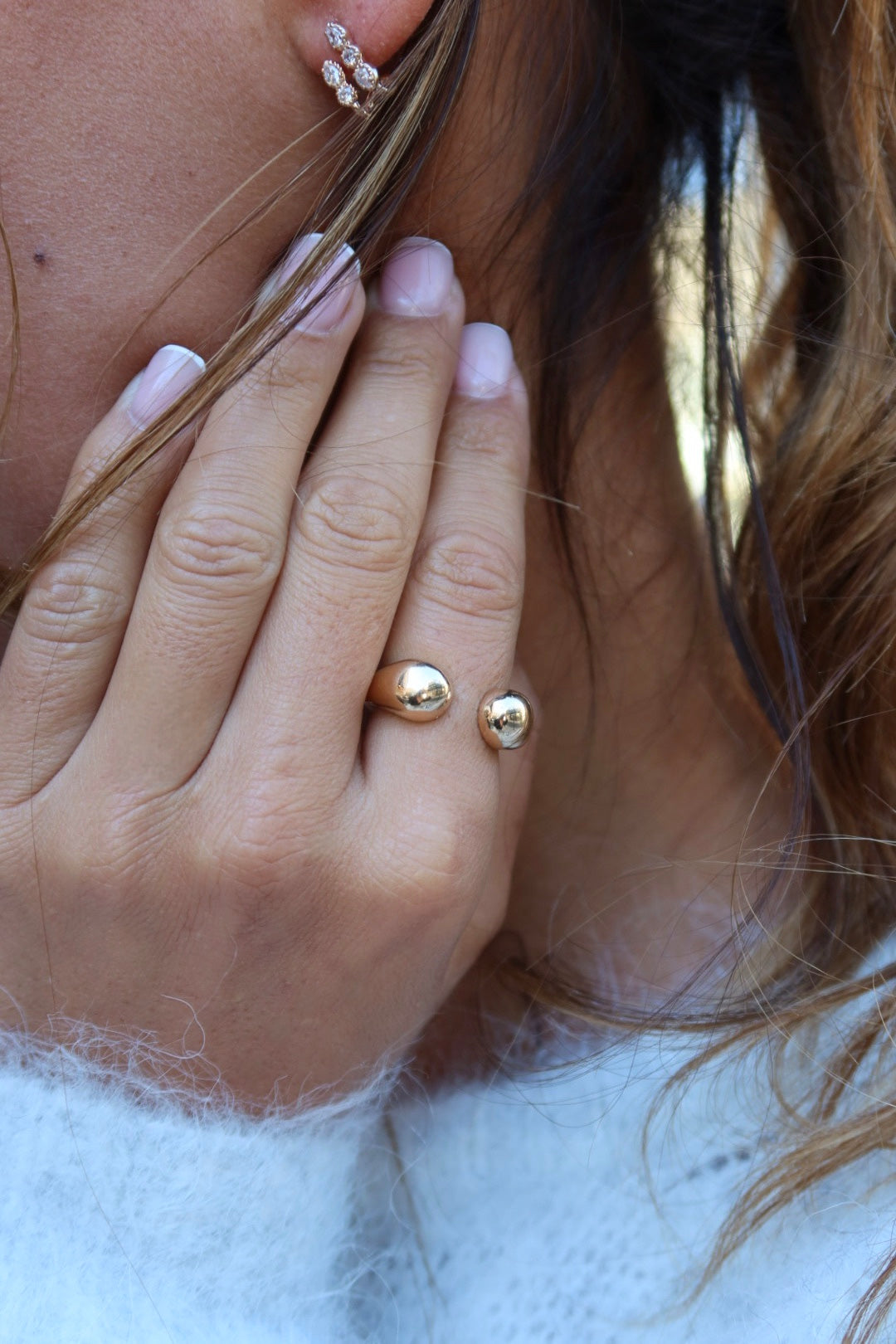 Bague aya dorée