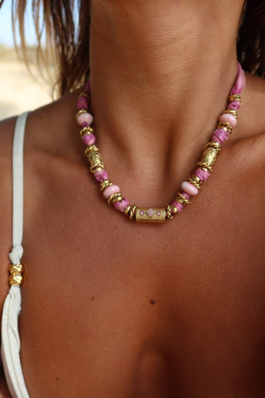Collier Kiara rose