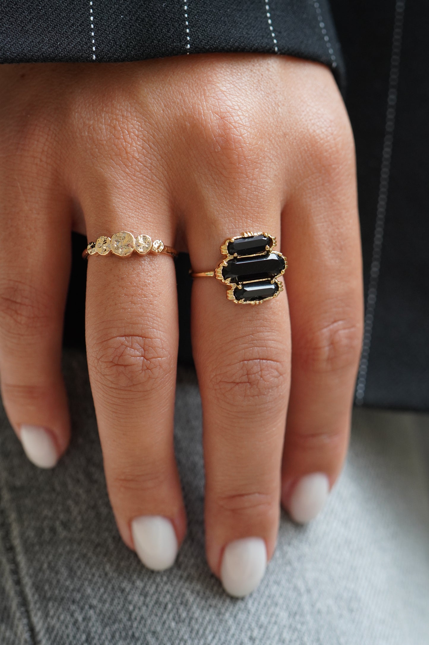 Bague Ava Noire