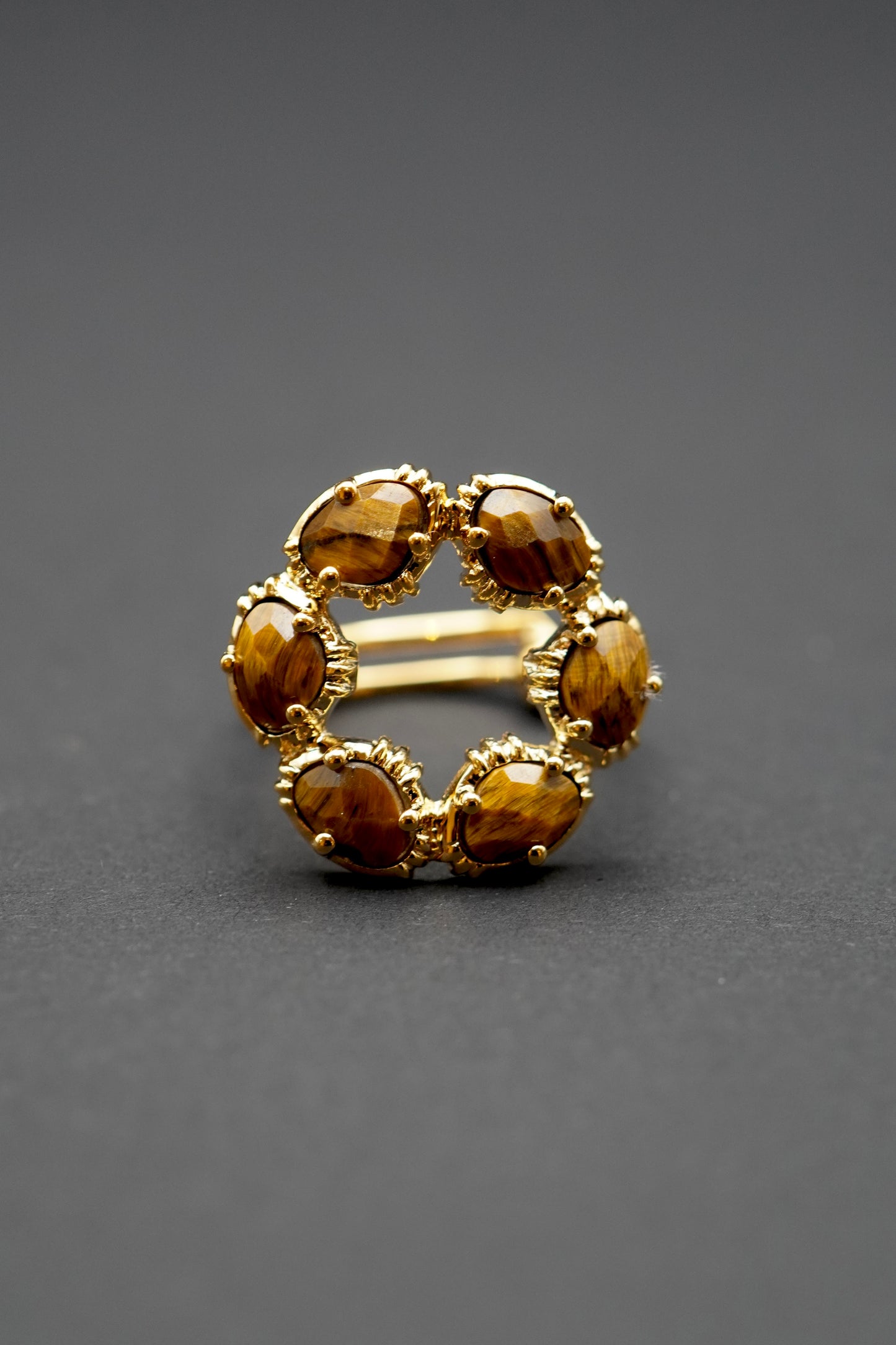 Bague Alba Marron
