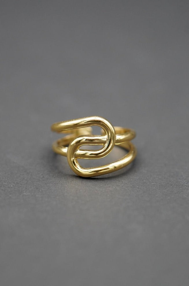 Bague Eline dorée