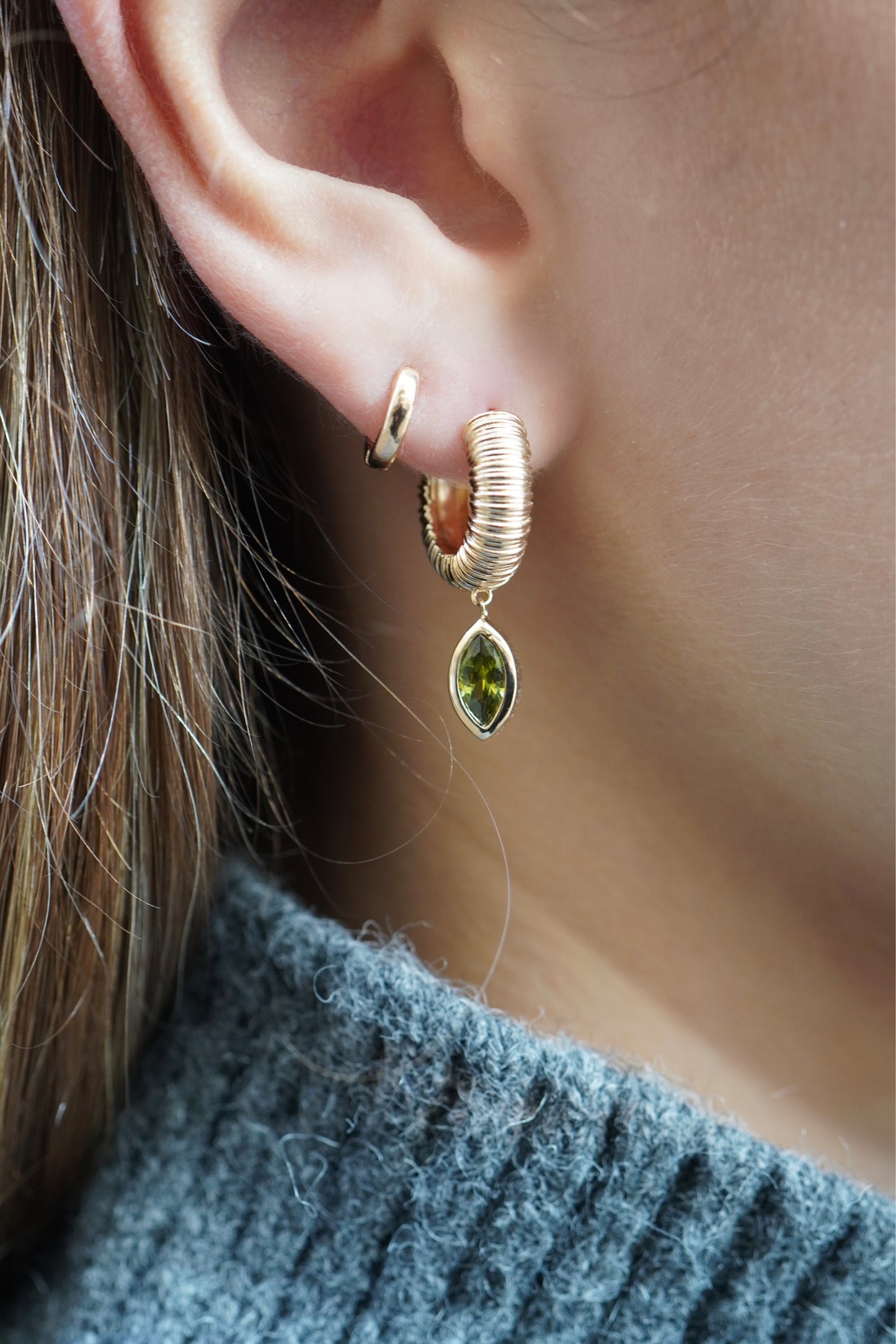 Boucles d’oreilles Ambre