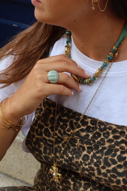 Bague Diane bleu ciel