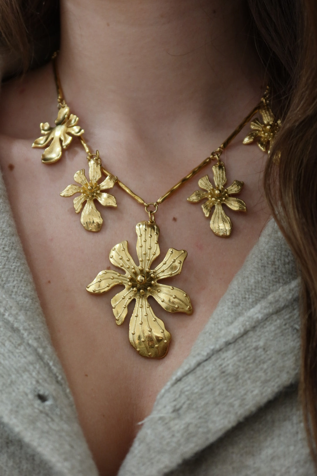 Collier Fleurs