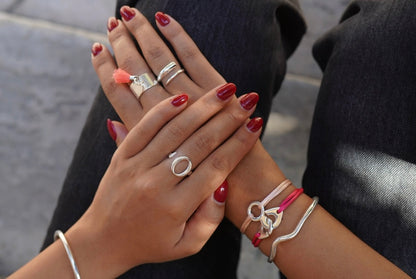Bague Anna pompon