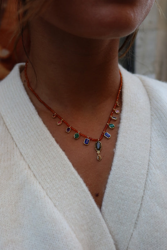 Collier Nova orange