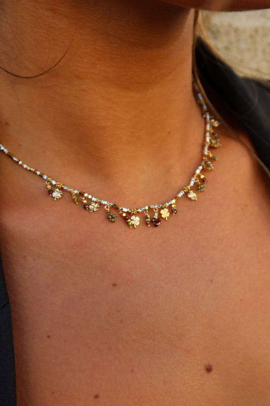 Collier loca bicolore