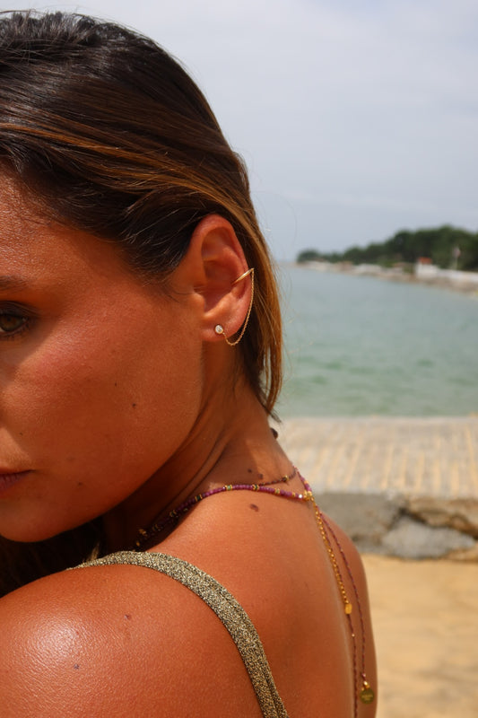 Mono boucle Zia chaîne