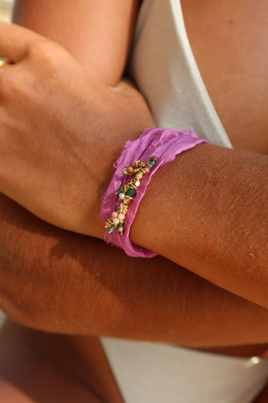 Bracelet Juliette fuchsia
