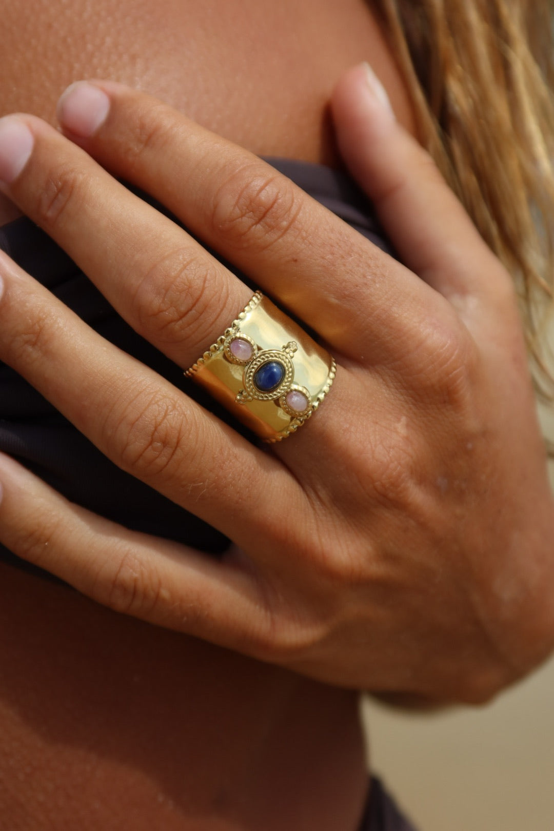 Bague Anna violette