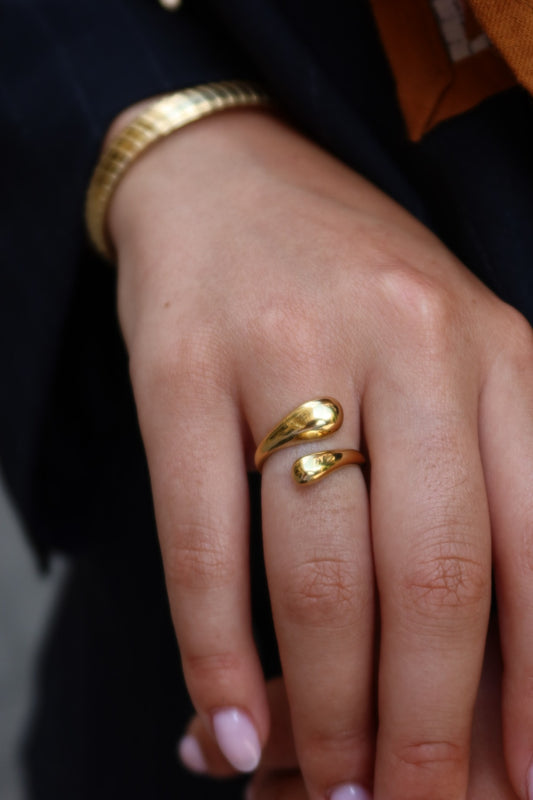 Bague Camilla dorée