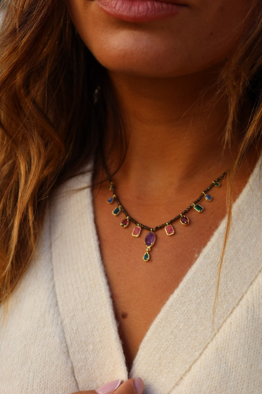 Collier Nova gris