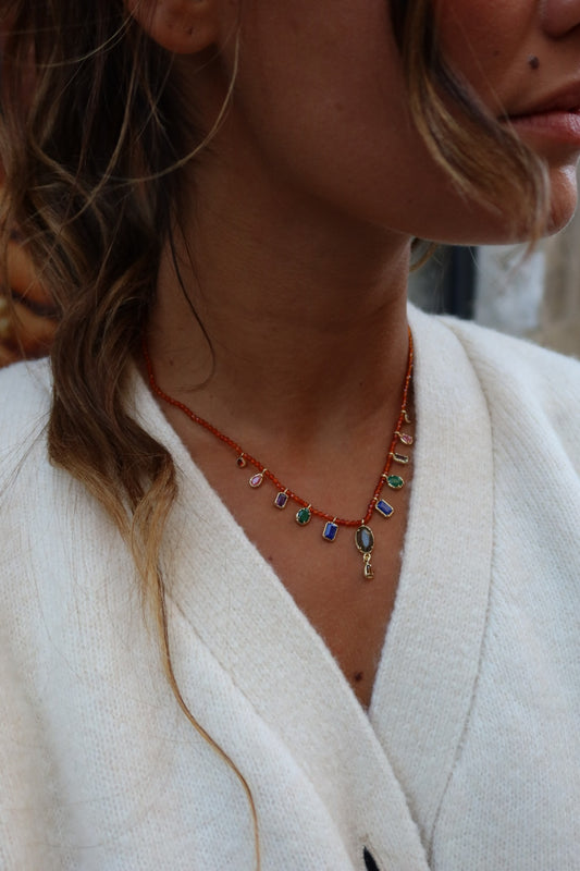 Collier Nova orange