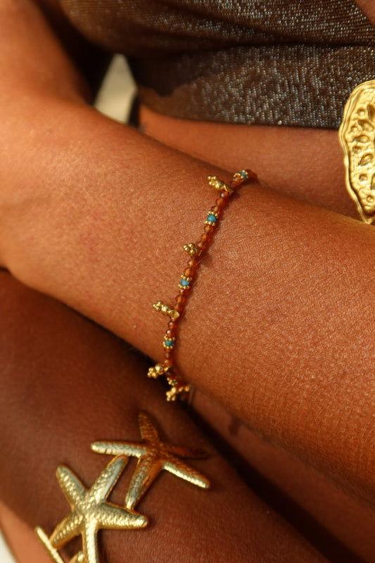 Bracelet Argentine ocre