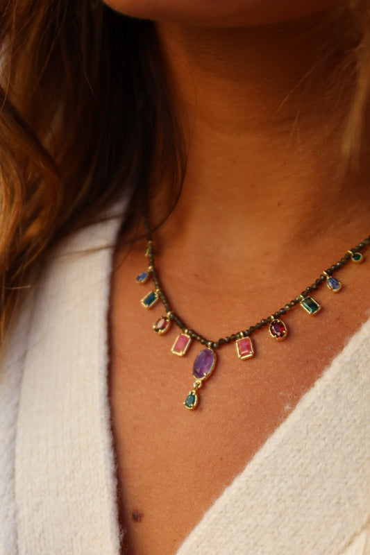 Collier Nova gris