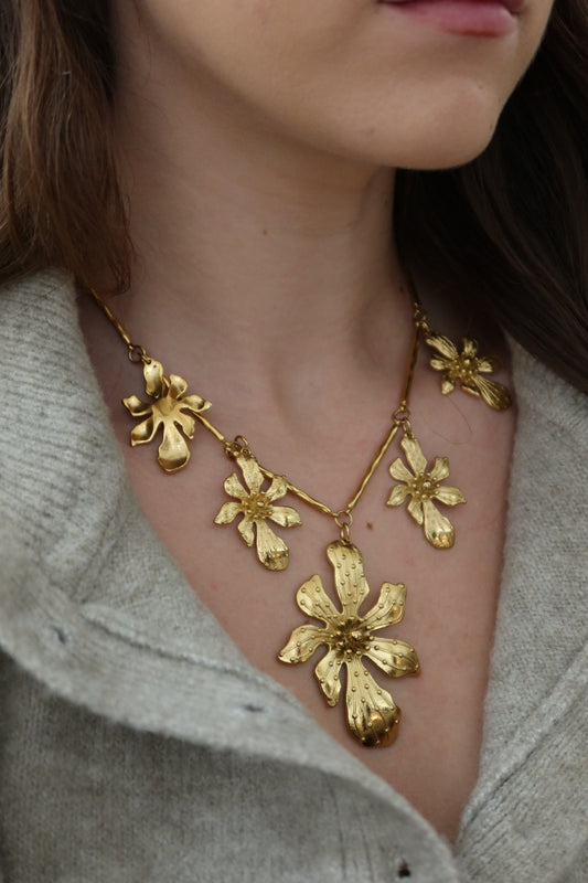 Collier Fleurs