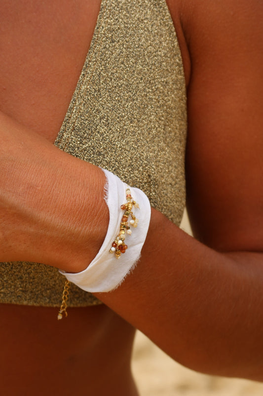 Bracelet Juliette blanc