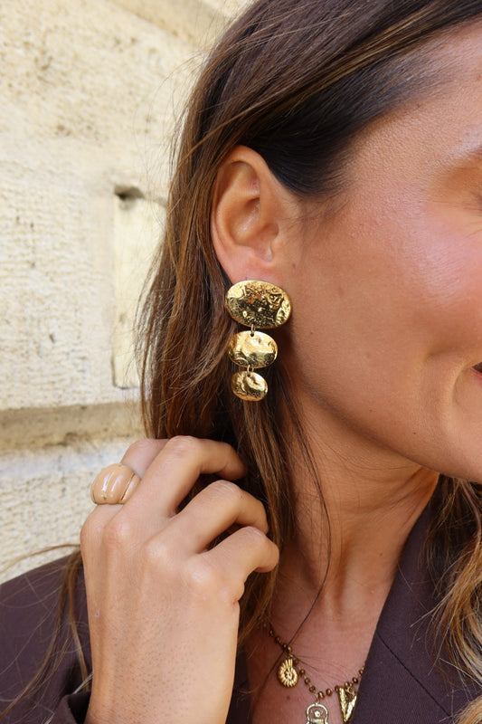 Boucles d’oreilles Hermine